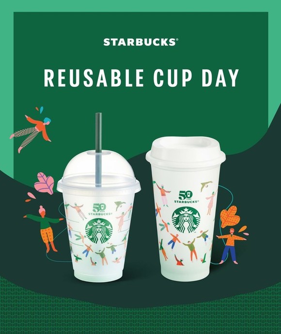 Starbucks Reusable Plastic Cups — Green or Greenwash? - We Hate To